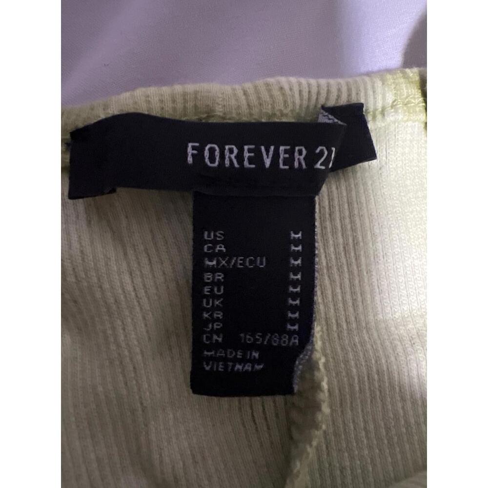 Forever 21 Green Patterned Spaghetti Strap Dress … - image 3